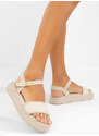 Zapatos Sandale s platformom Donetia bež