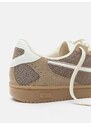 Pull&Bear Niske tenisice svijetlosmeđa / bijela