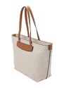 MICHAEL Michael Kors Shopper torba ecru/prljavo bijela / karamela / tamno smeđa