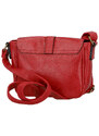 Paolo Bags Trendovska ženska torbica od umjetne kože preko tijela Divina, crvena